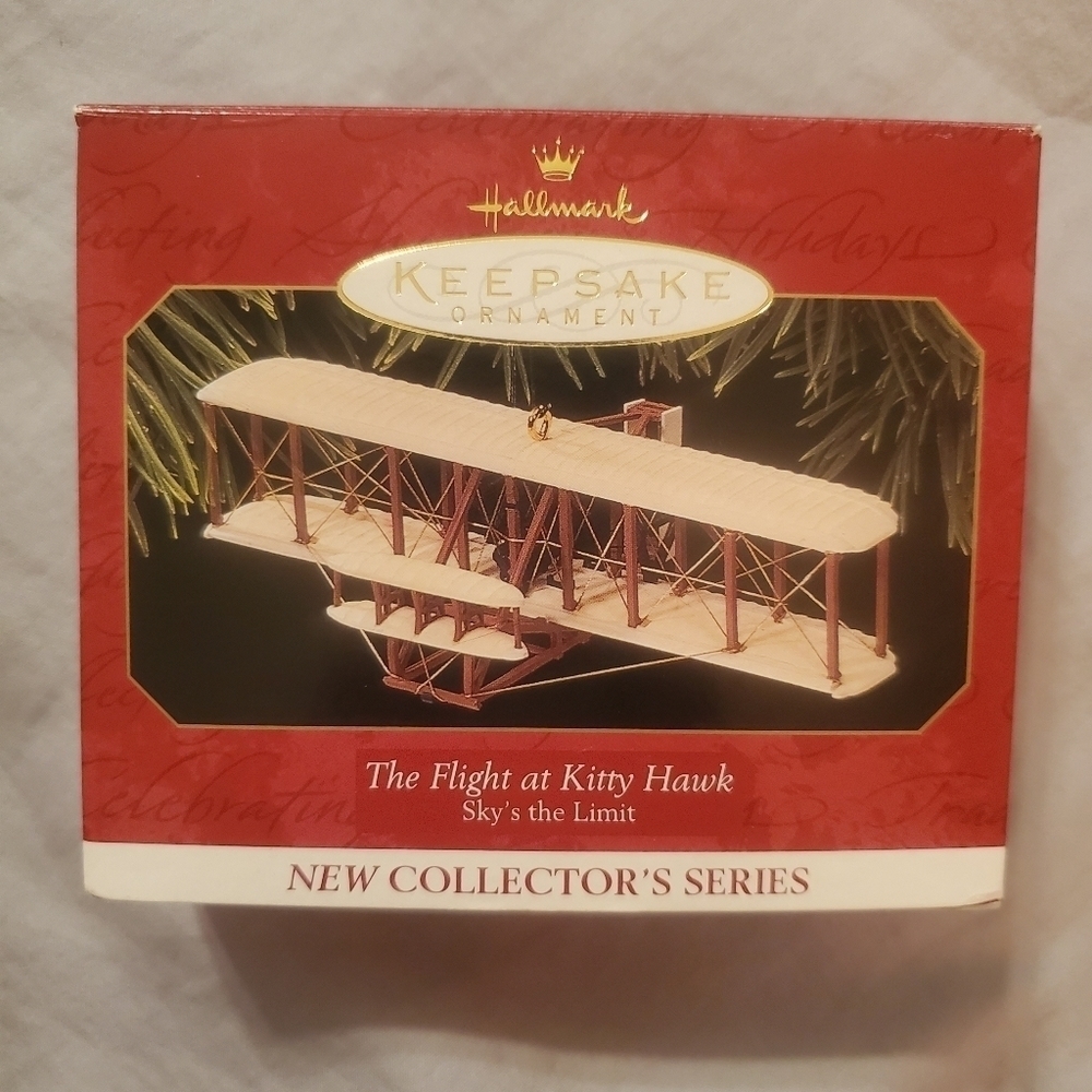 HALLMARK Keepsake The Flight at Kitty Hawk Sky's the Limit Ornament